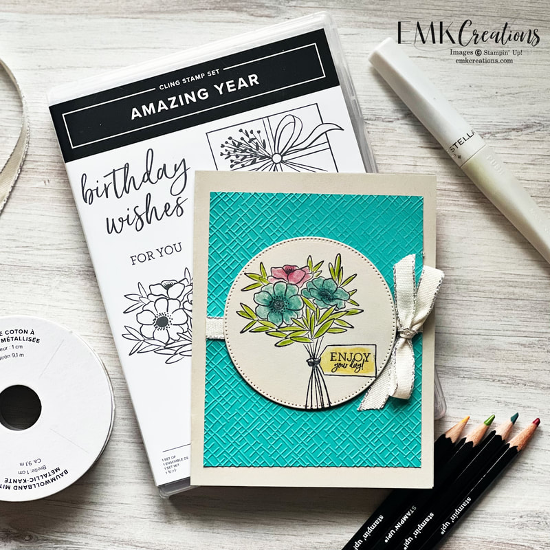 Stampin' Up! Amazing Year card by EMK Creations