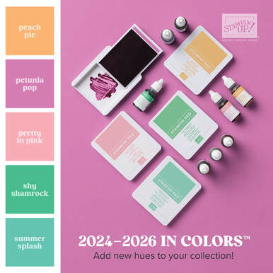 photo of the new Stampin' Up! 24-26 in colors