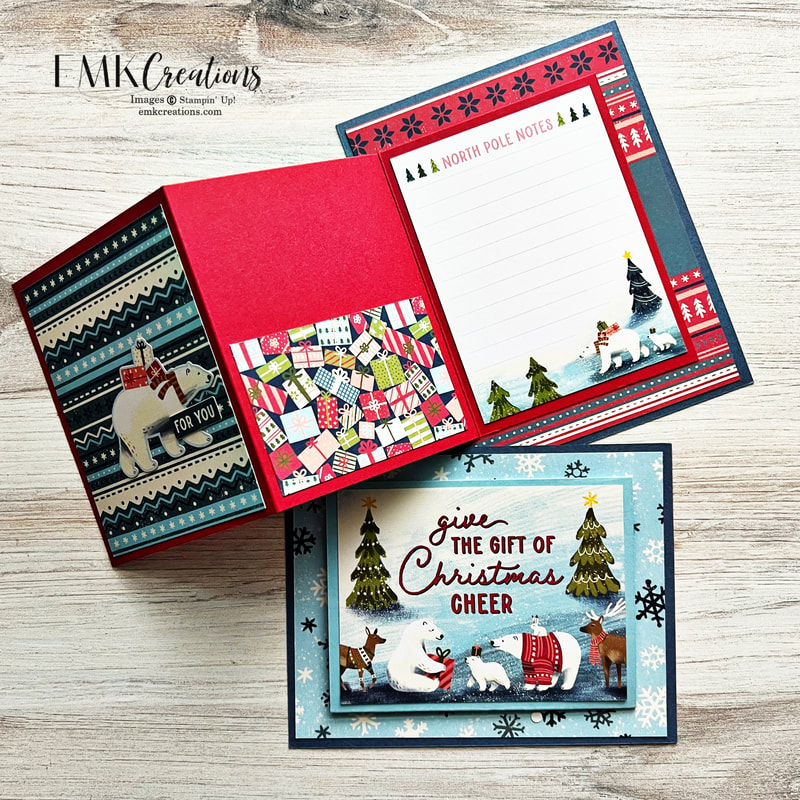 gift card card design with beary christmas memories and more by emk creations
